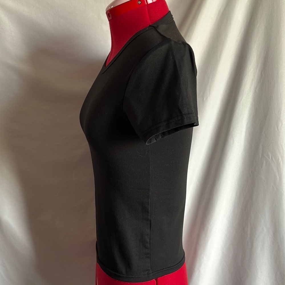 Olivia Rae Black Short Sleeve Tee XS287 - Picture 4 of 5